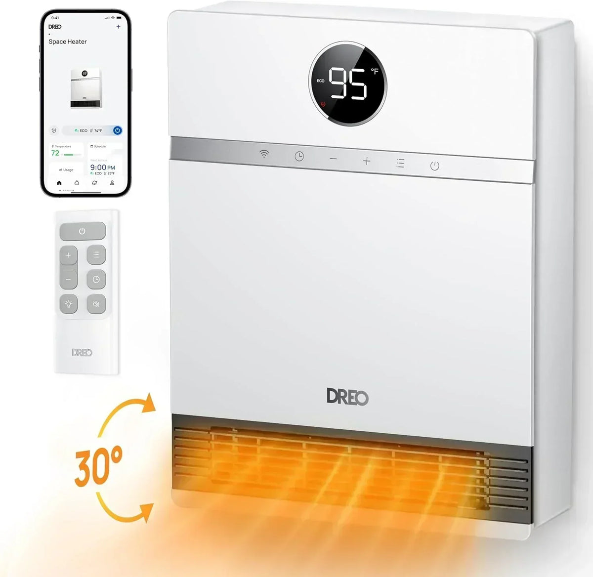 smart-wall-mounted-heater-for-indoor-use-with-adjustable-thermostat-and-remote-control