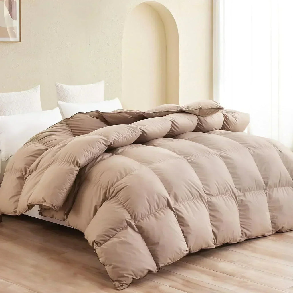 Premium Down Comforter 3D Baffle Box Design